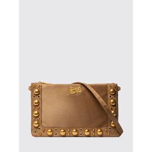 Secret Pon-Pon Crossbody Bag Woman Leather